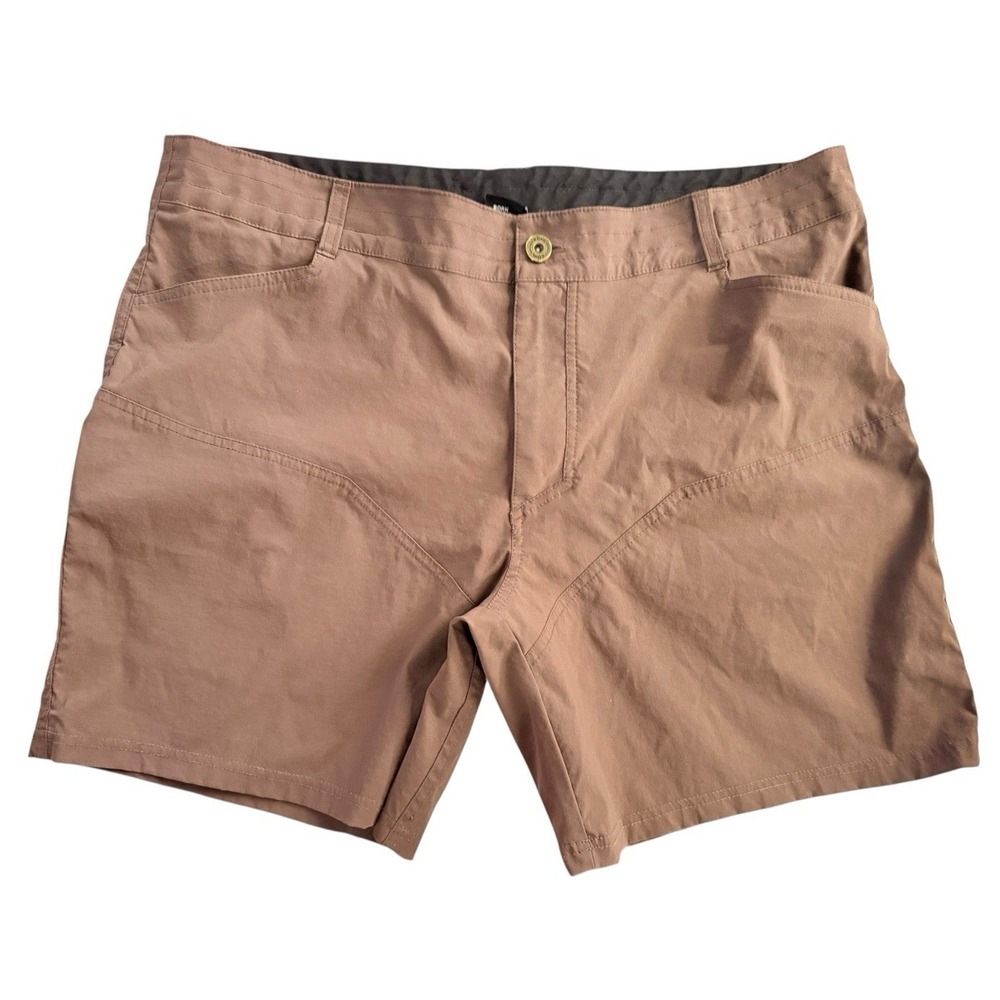 Kuhl Renegade Rock Shorts Mens Sz 40 Brown Outdoor Hiking Performance Style 5360